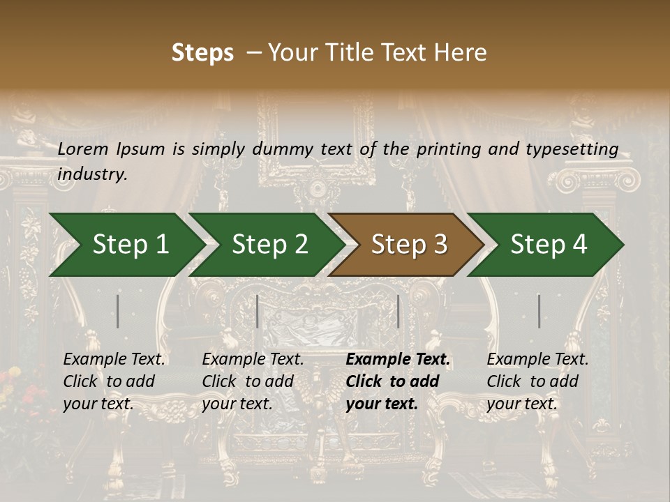 Stylish Grunge Brown PowerPoint Template