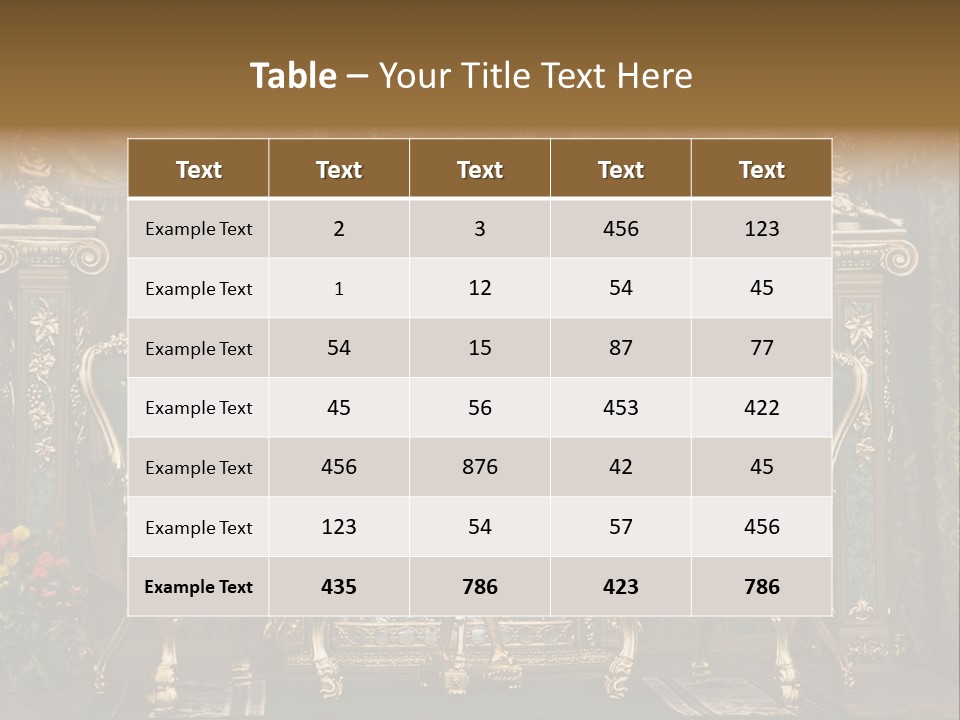 Stylish Grunge Brown PowerPoint Template