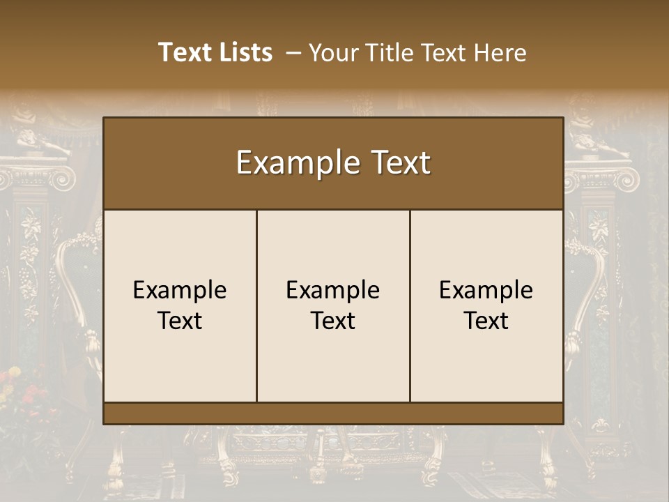 Stylish Grunge Brown PowerPoint Template