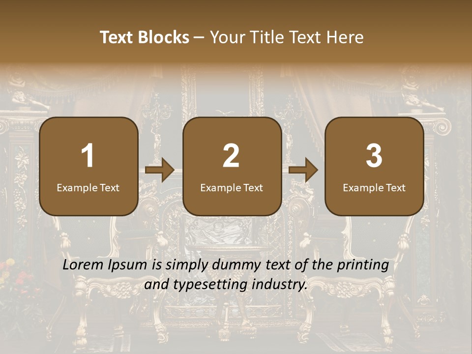 Stylish Grunge Brown PowerPoint Template