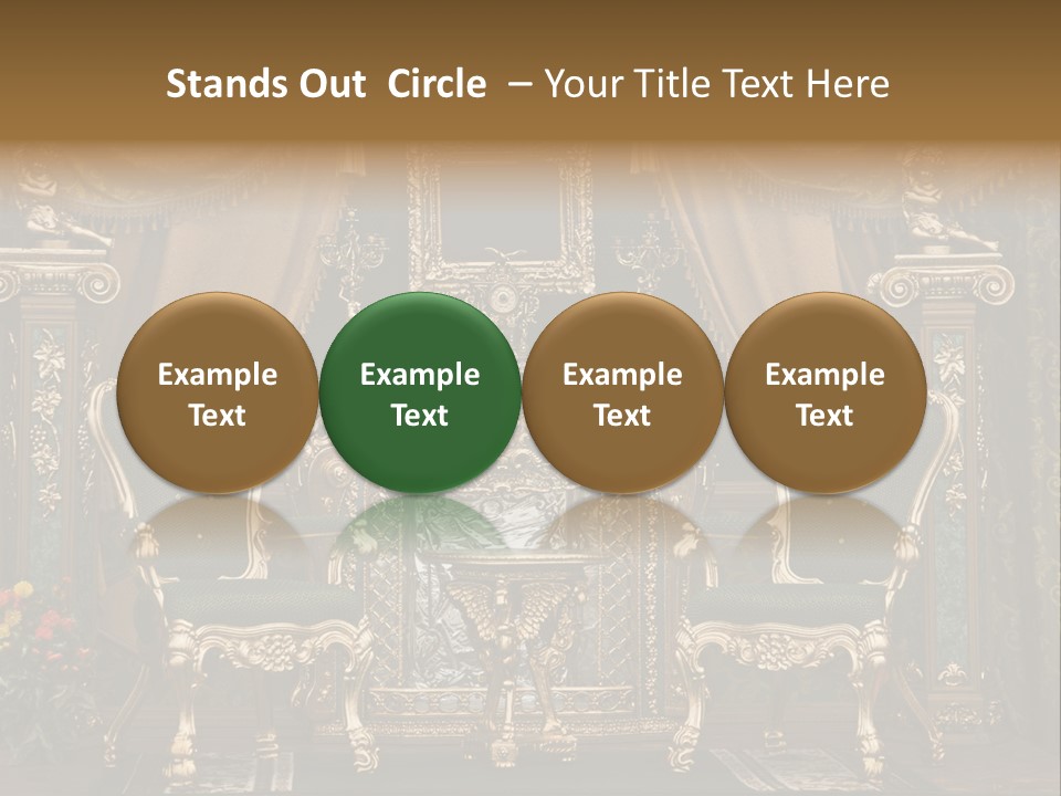 Stylish Grunge Brown PowerPoint Template