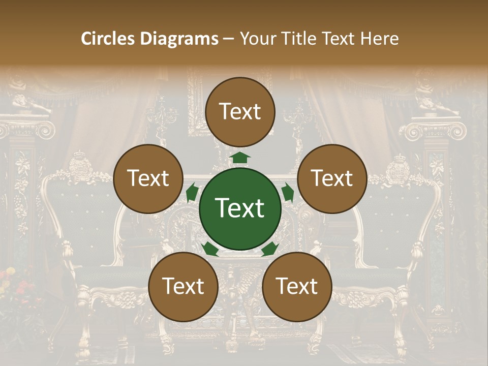 Stylish Grunge Brown PowerPoint Template