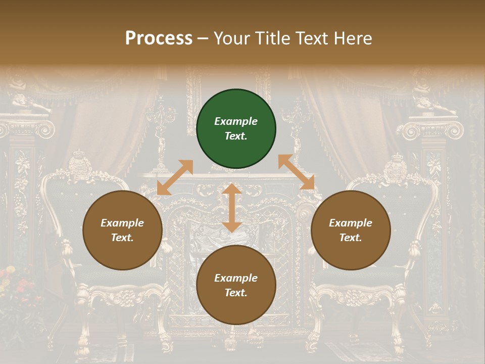 Stylish Grunge Brown PowerPoint Template