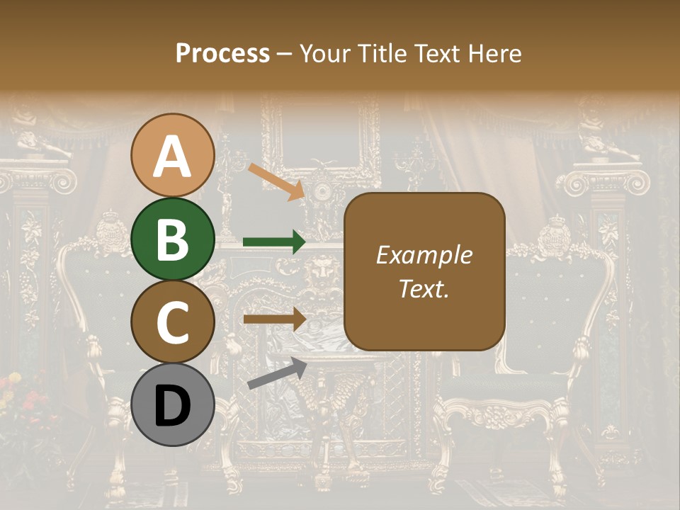 Stylish Grunge Brown PowerPoint Template