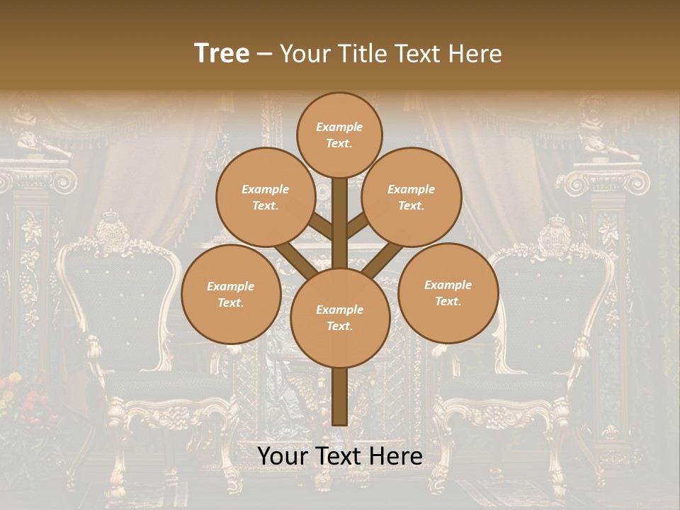 Stylish Grunge Brown PowerPoint Template