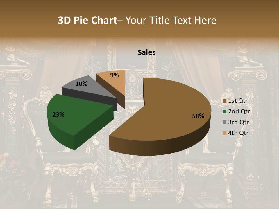 Stylish Grunge Brown PowerPoint Template