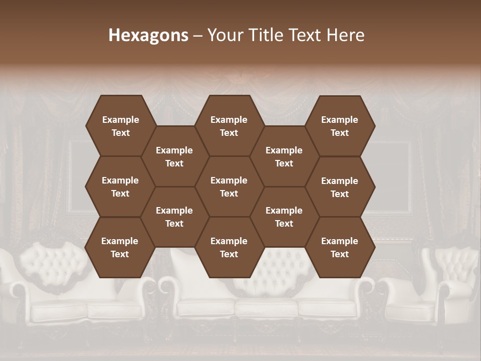 Royal Chair Decor PowerPoint Template