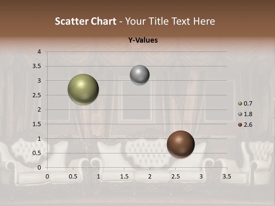 Royal Chair Decor PowerPoint Template