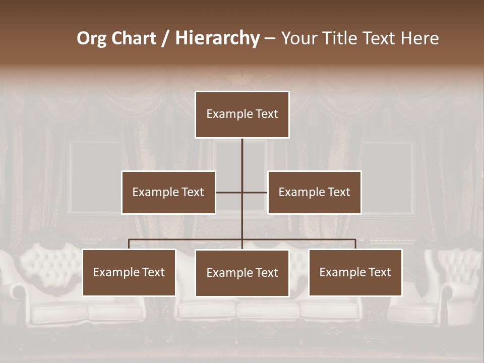Royal Chair Decor PowerPoint Template