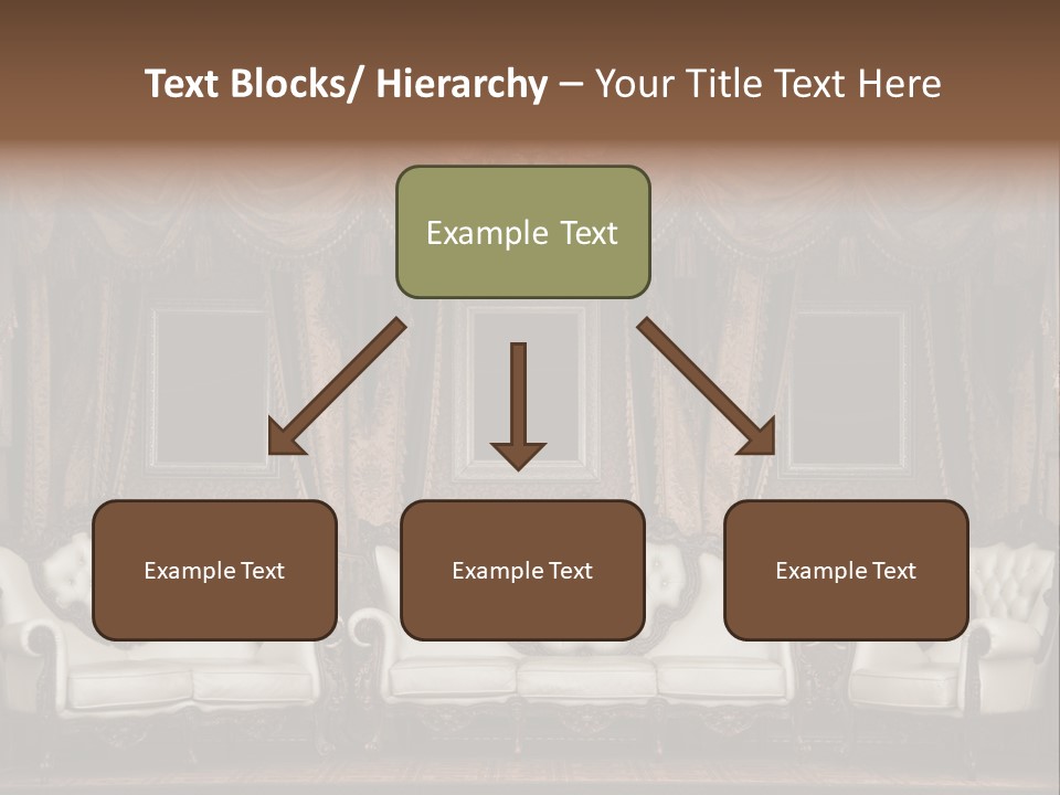 Royal Chair Decor PowerPoint Template