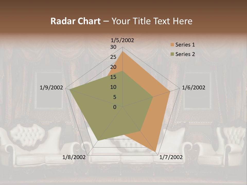 Royal Chair Decor PowerPoint Template
