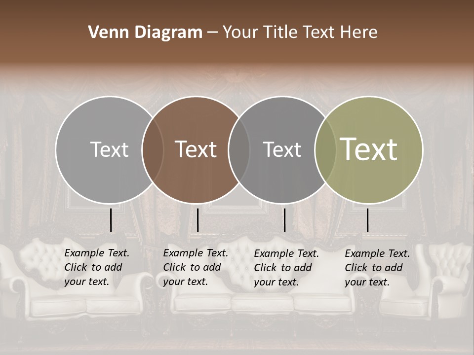 Royal Chair Decor PowerPoint Template