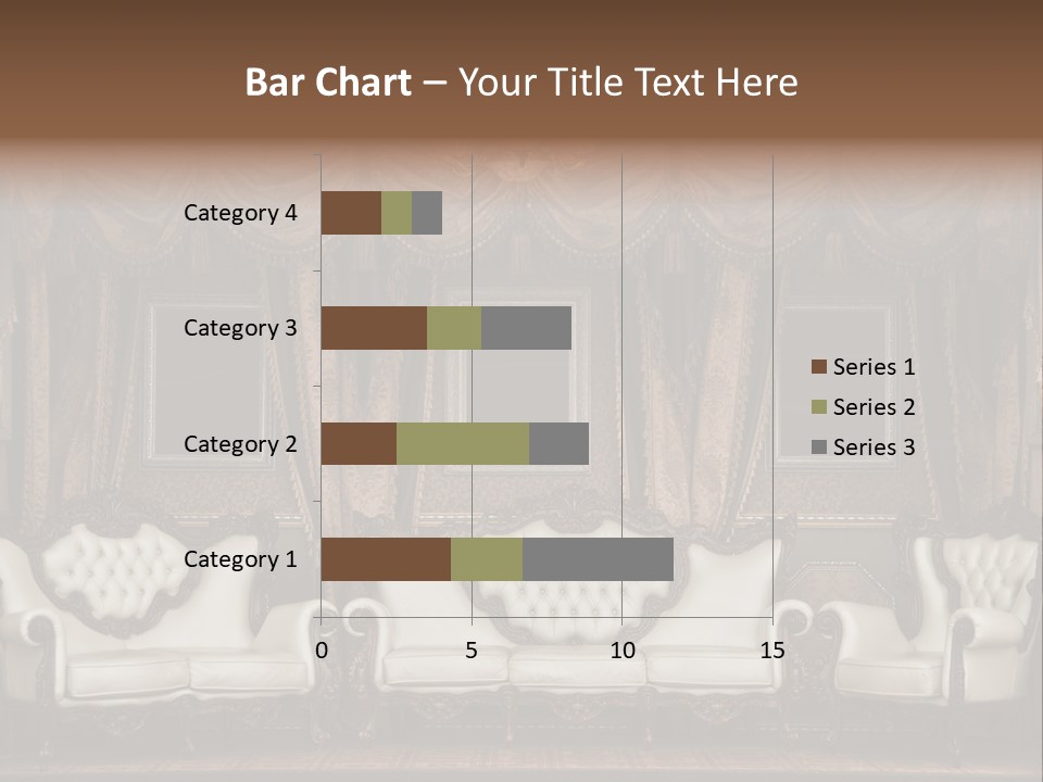 Royal Chair Decor PowerPoint Template