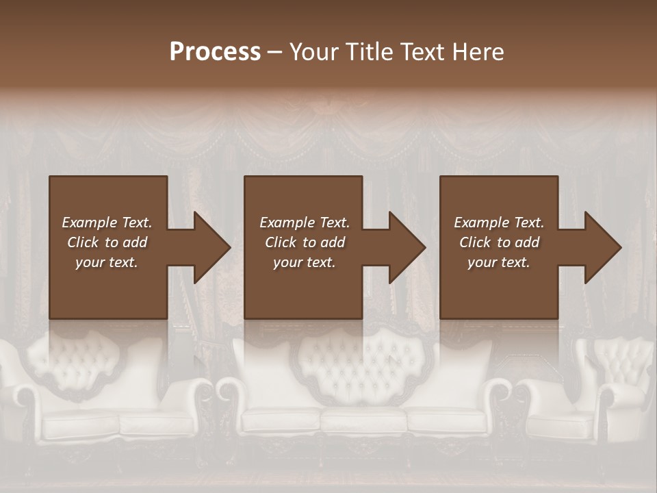 Royal Chair Decor PowerPoint Template