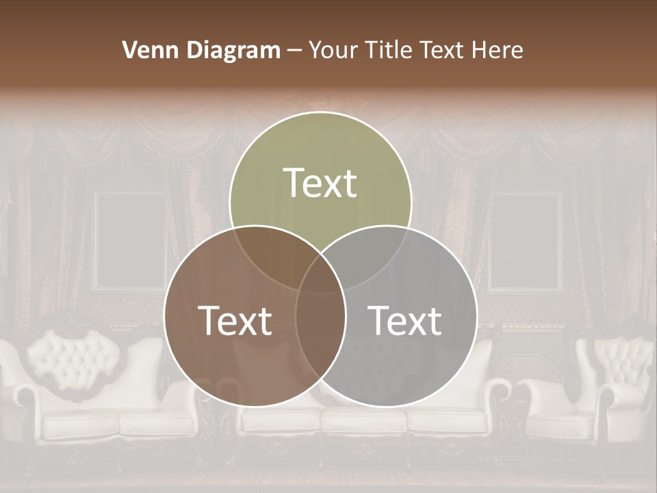 Royal Chair Decor PowerPoint Template