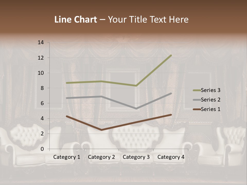 Royal Chair Decor PowerPoint Template