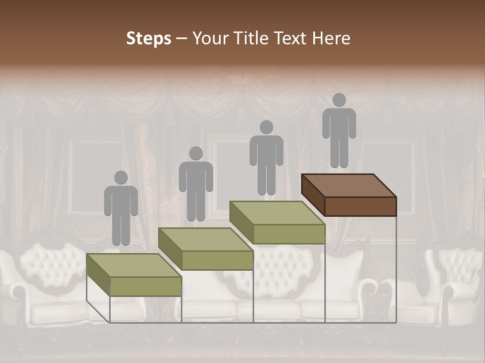 Royal Chair Decor PowerPoint Template