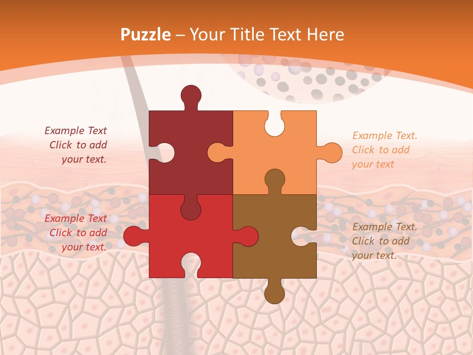Blood Health Skin PowerPoint Template