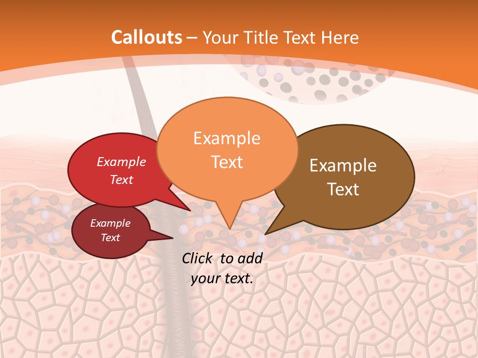 Blood Health Skin PowerPoint Template