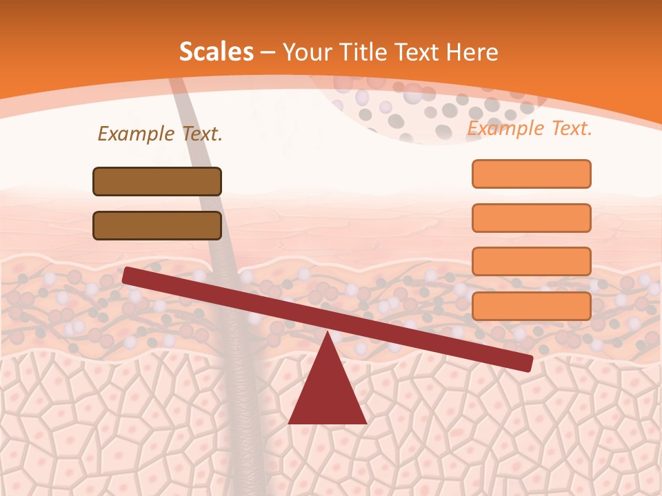 Blood Health Skin PowerPoint Template