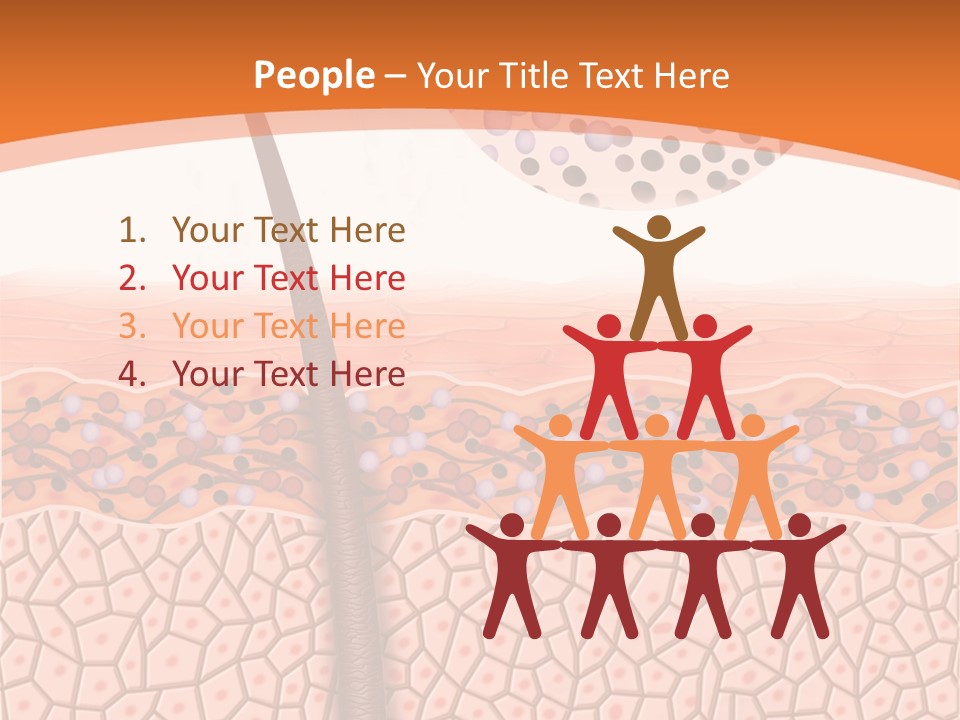 Blood Health Skin PowerPoint Template