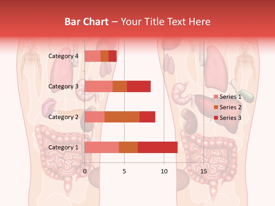 Glands Eye Intestine PowerPoint Template