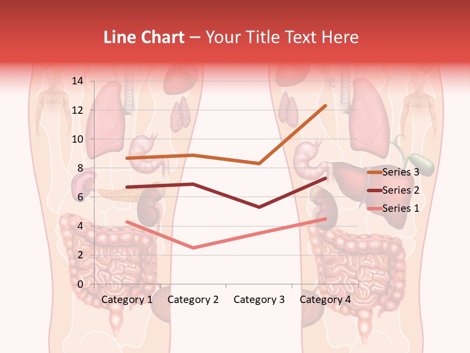 Glands Eye Intestine PowerPoint Template