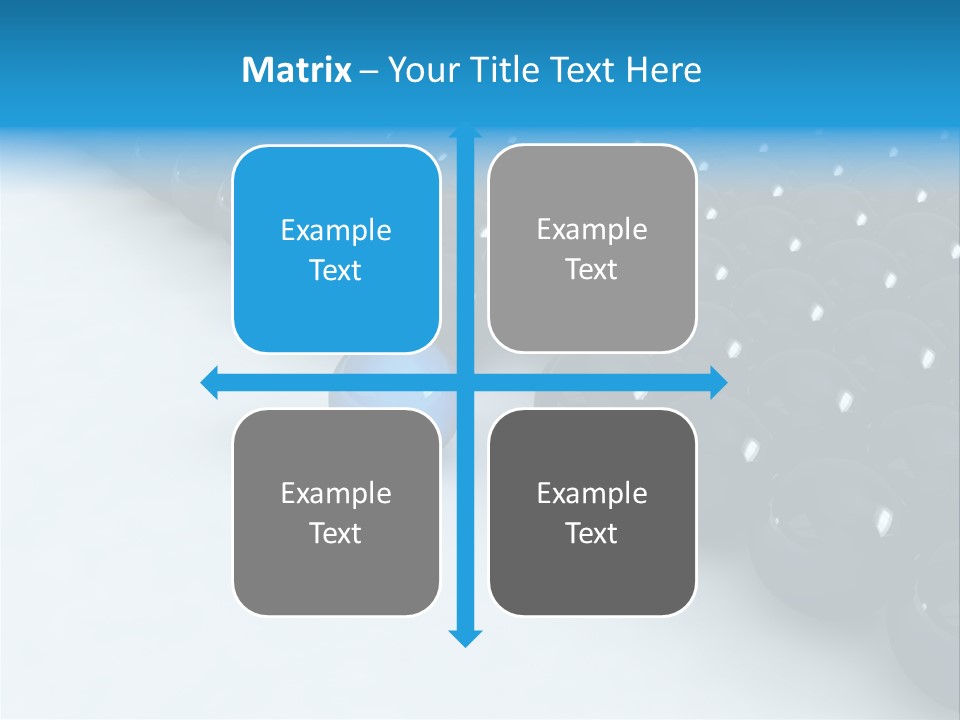 Ball Contrast Economic PowerPoint Template