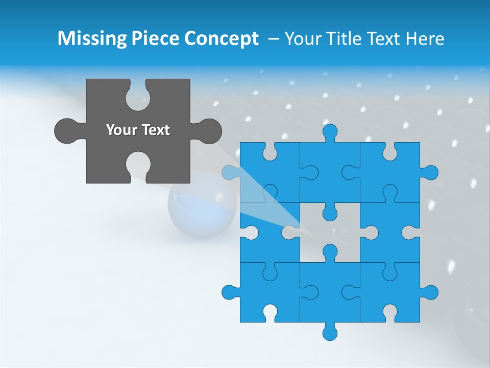 Ball Contrast Economic PowerPoint Template