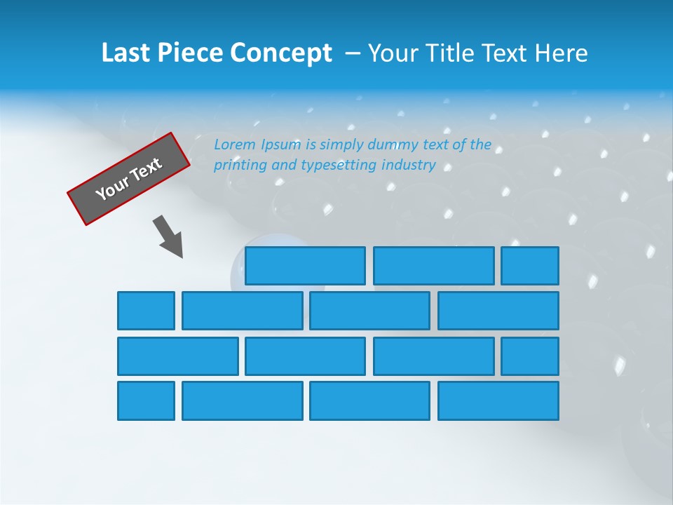 Ball Contrast Economic PowerPoint Template