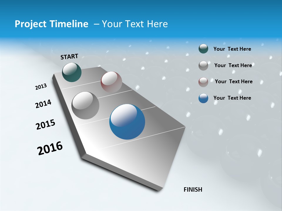 Ball Contrast Economic PowerPoint Template