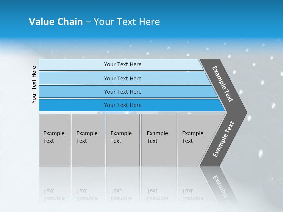 Ball Contrast Economic PowerPoint Template