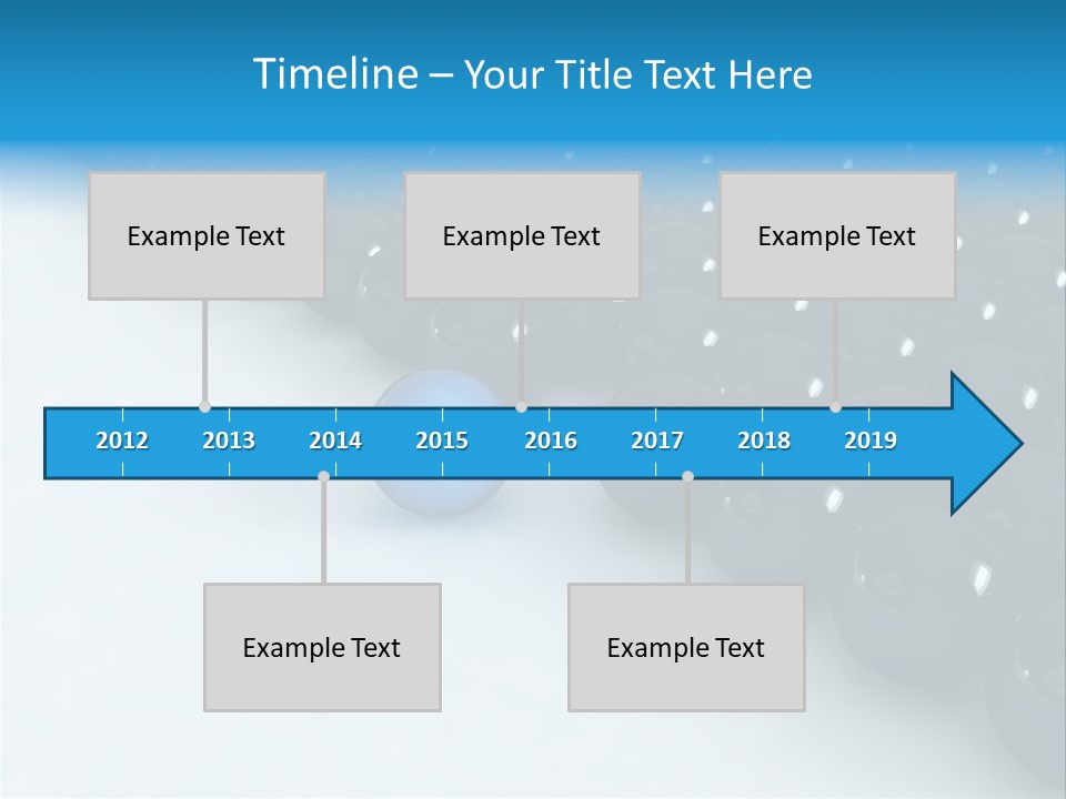 Ball Contrast Economic PowerPoint Template