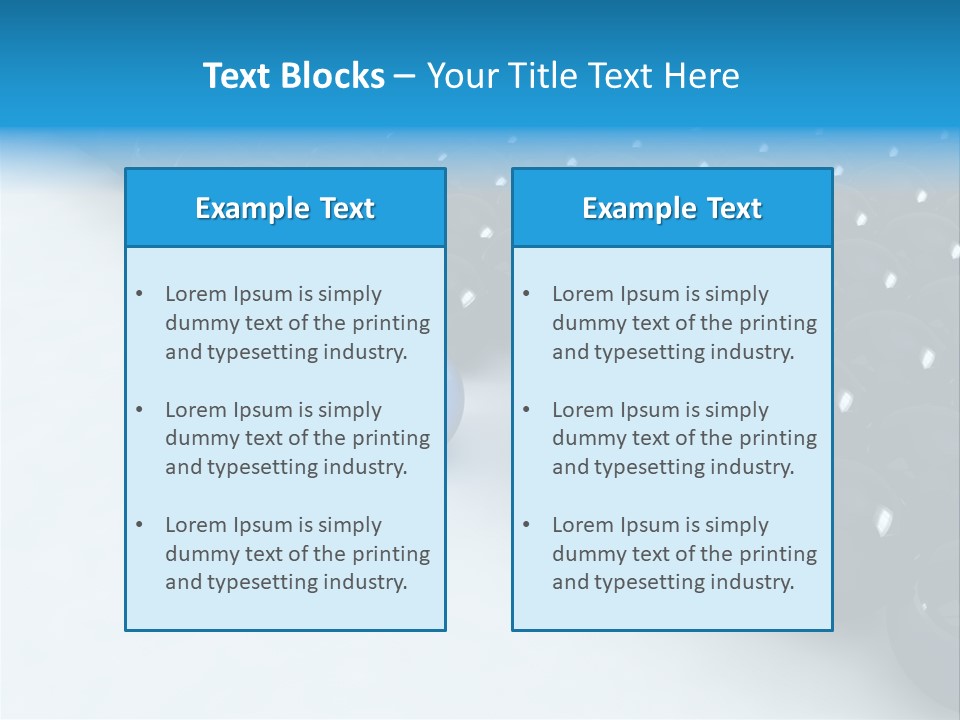 Ball Contrast Economic PowerPoint Template