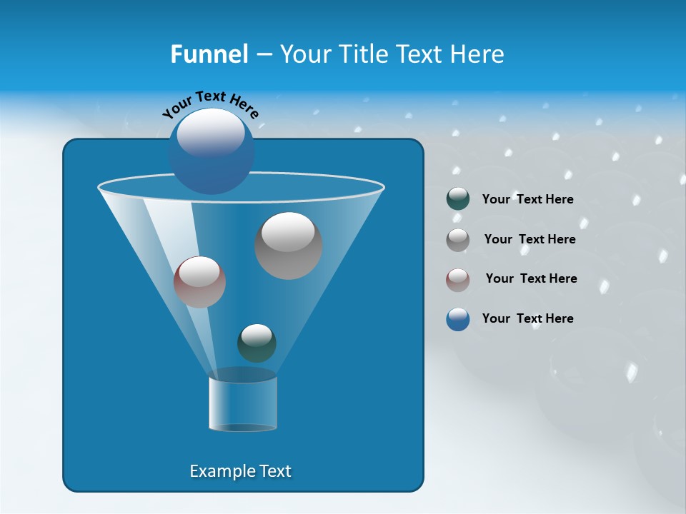 Ball Contrast Economic PowerPoint Template