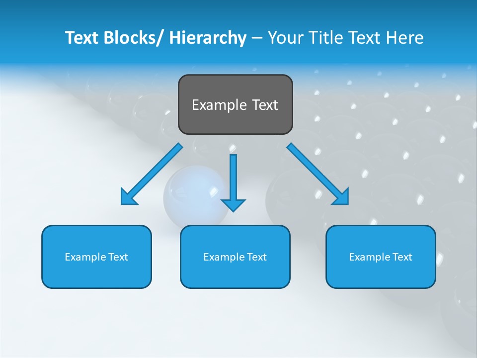 Ball Contrast Economic PowerPoint Template