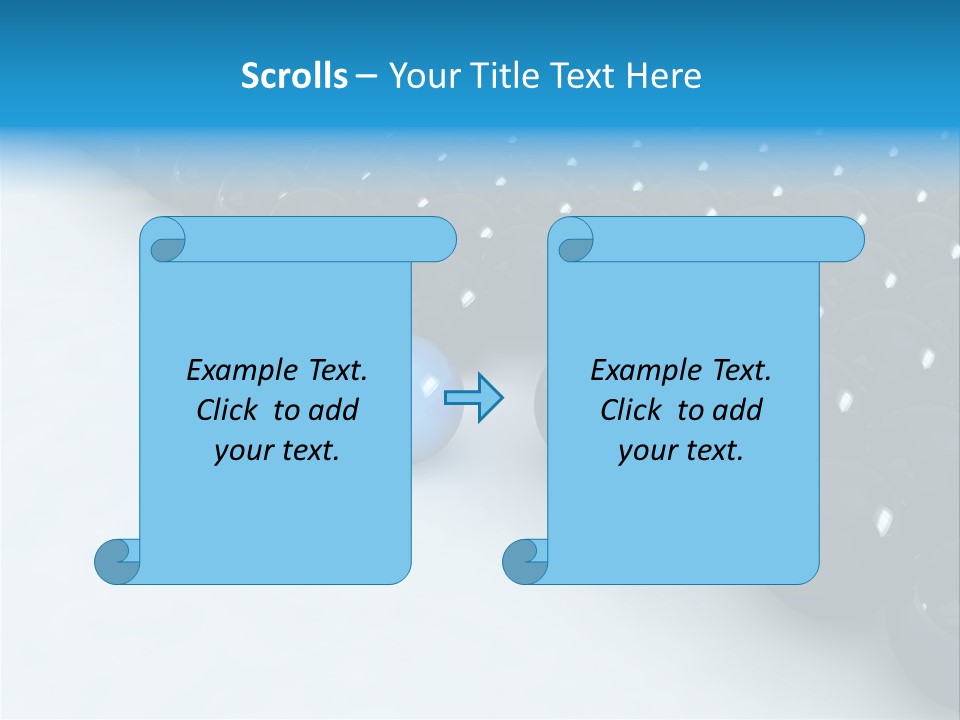 Ball Contrast Economic PowerPoint Template