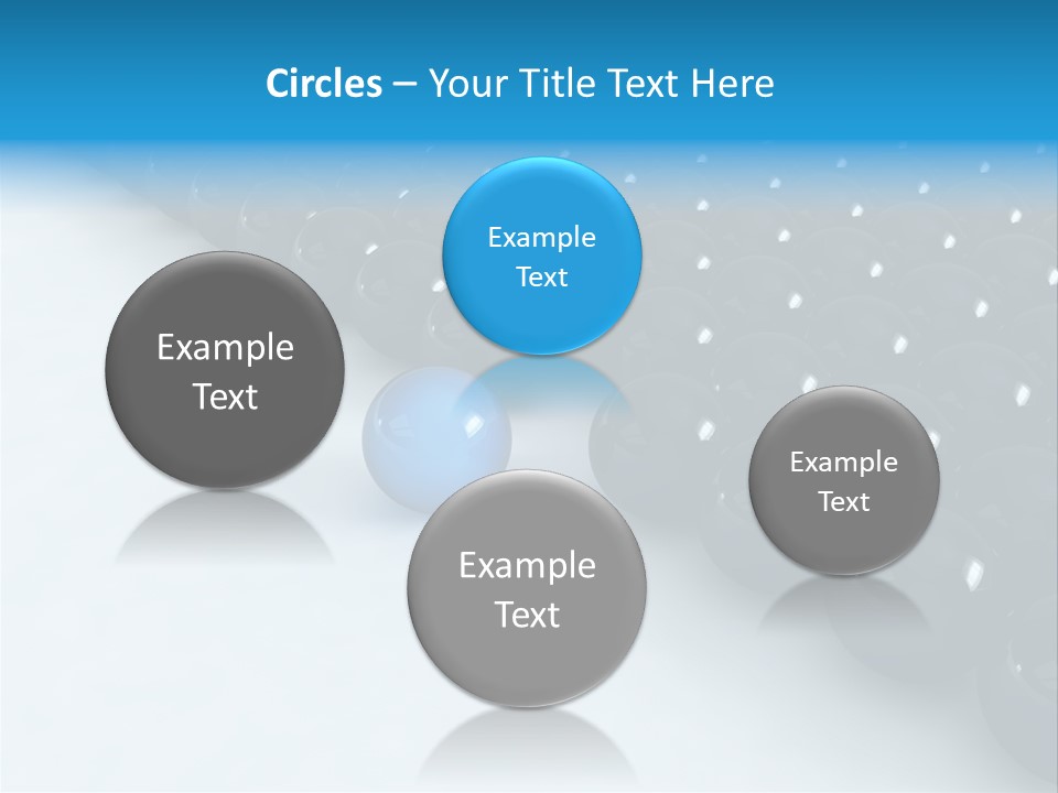 Ball Contrast Economic PowerPoint Template