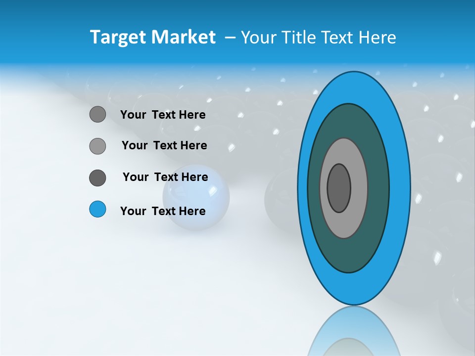 Ball Contrast Economic PowerPoint Template