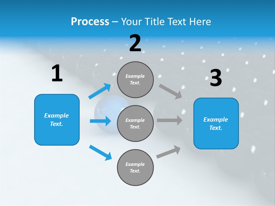 Ball Contrast Economic PowerPoint Template