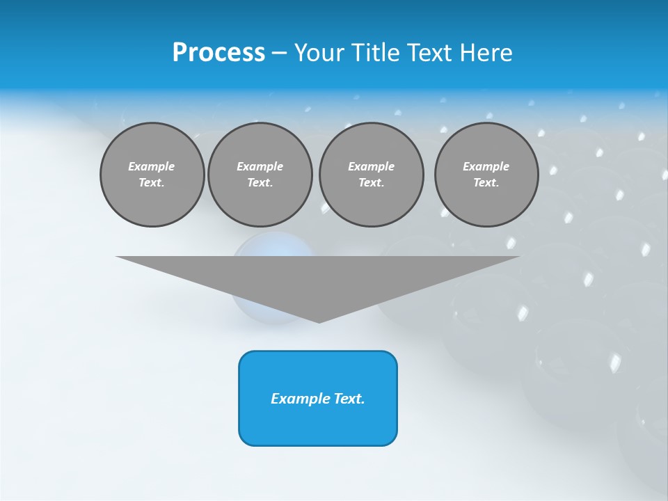 Ball Contrast Economic PowerPoint Template