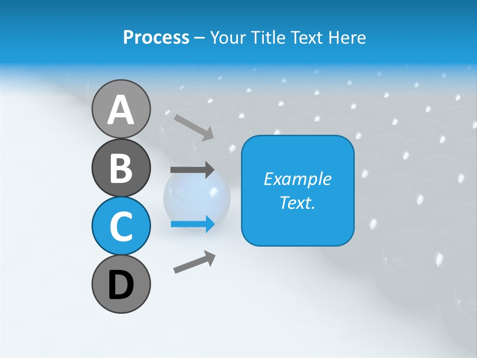 Ball Contrast Economic PowerPoint Template