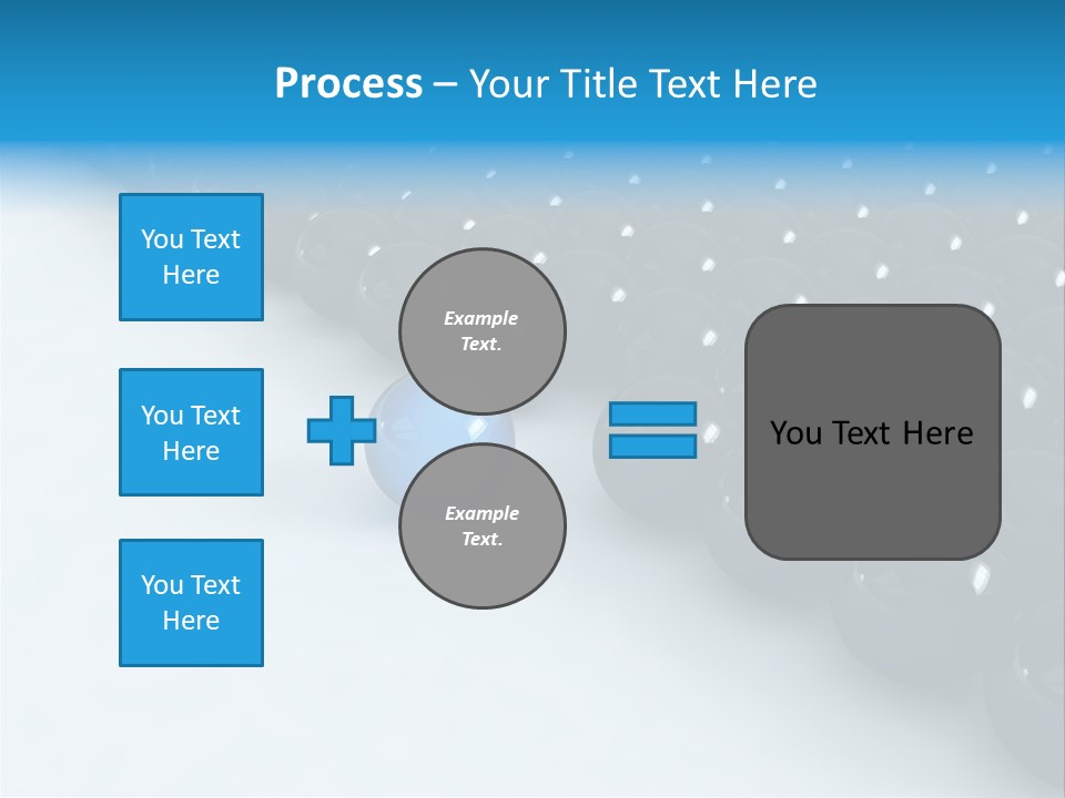 Ball Contrast Economic PowerPoint Template