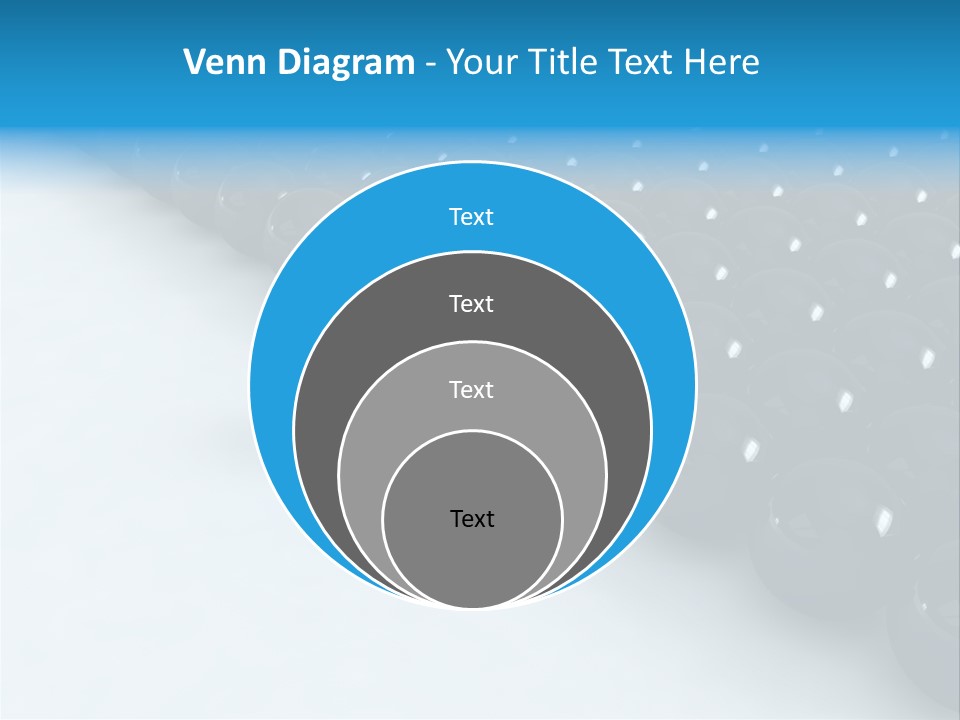 Ball Contrast Economic PowerPoint Template