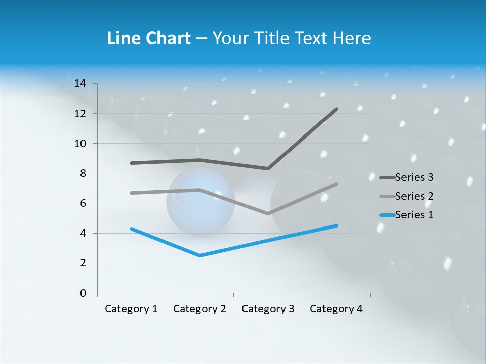 Ball Contrast Economic PowerPoint Template