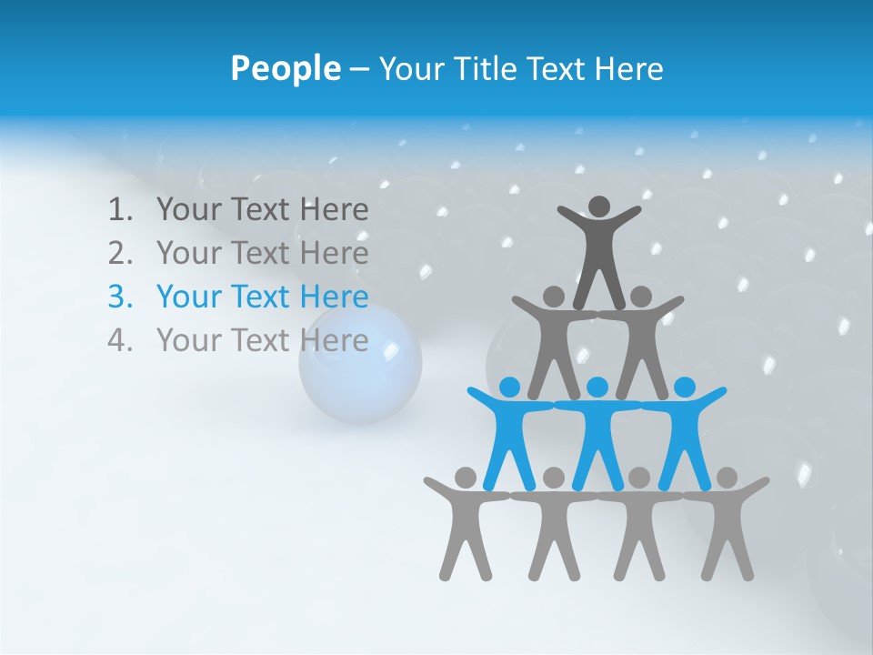 Ball Contrast Economic PowerPoint Template