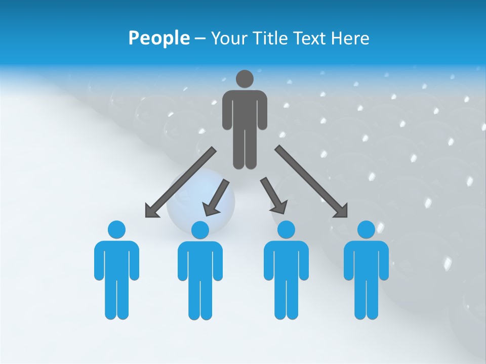 Ball Contrast Economic PowerPoint Template