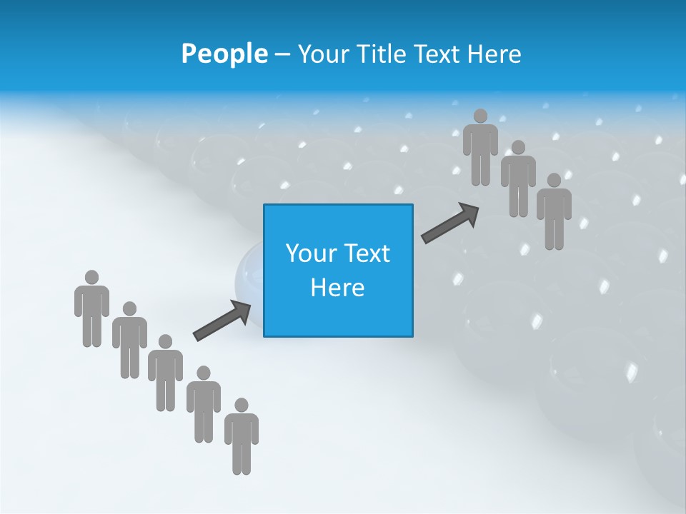 Ball Contrast Economic PowerPoint Template