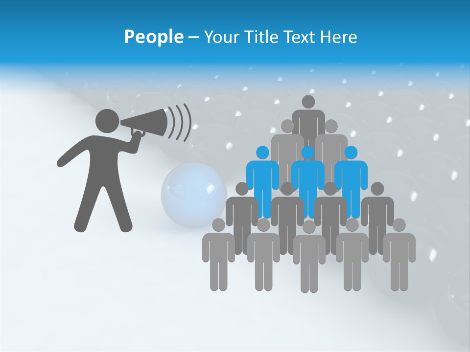 Ball Contrast Economic PowerPoint Template