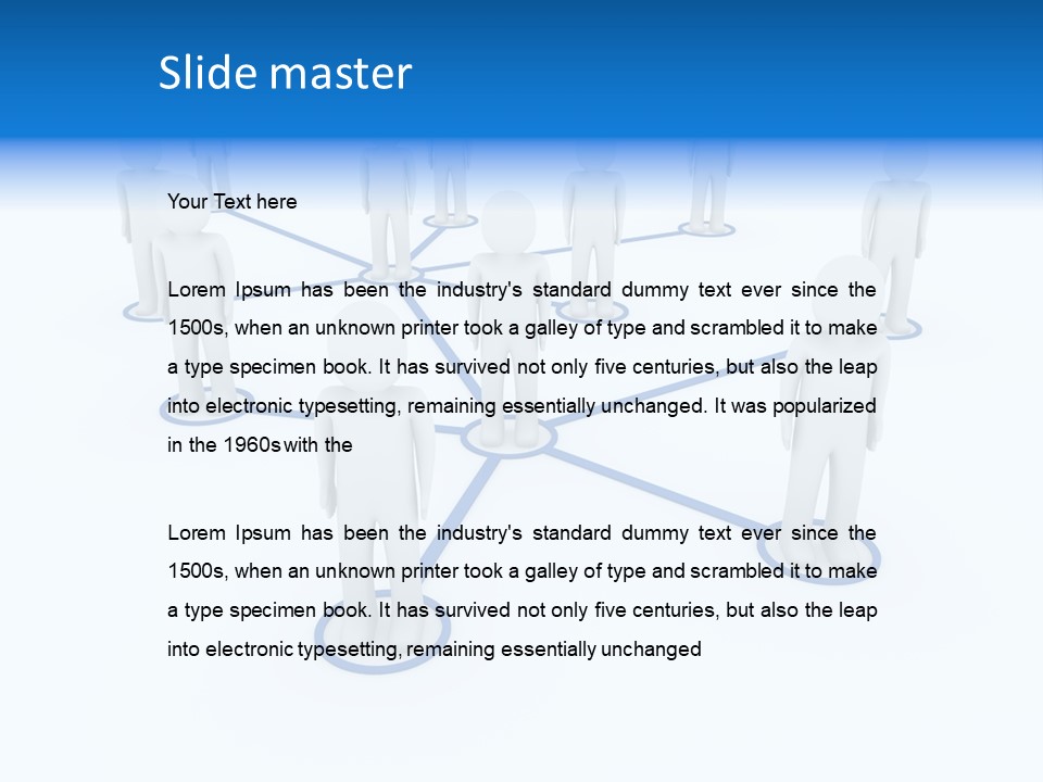 Circle Concept Communication PowerPoint Template